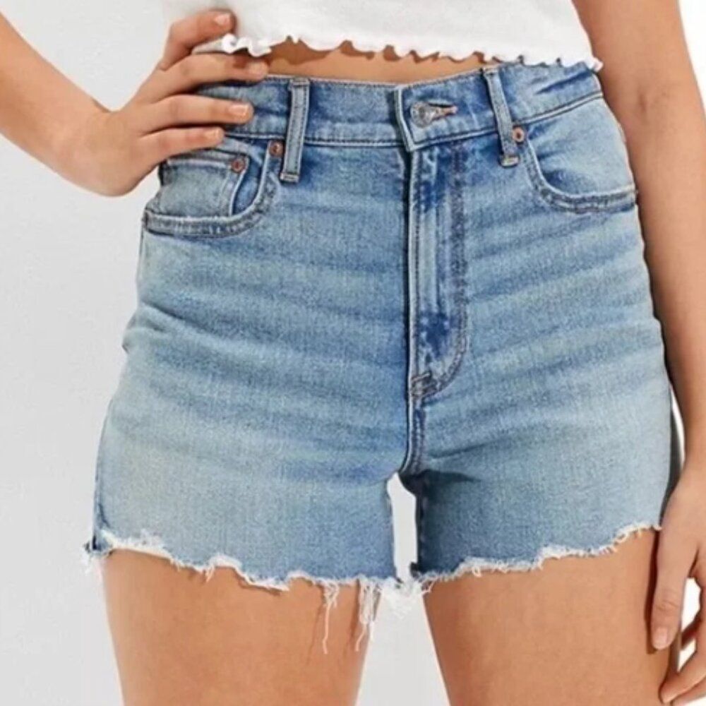 AMERICAN EAGLE Highest Rise Boyfriend Shorts Size 12